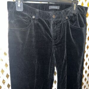 Express velvet velour pants black velvet jeans trousers size 4